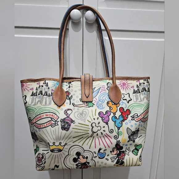DOONEY & BOURKE Disney Sketch Mickey Mouse Tote Bag - Disney Parks - Picture 4 of 15